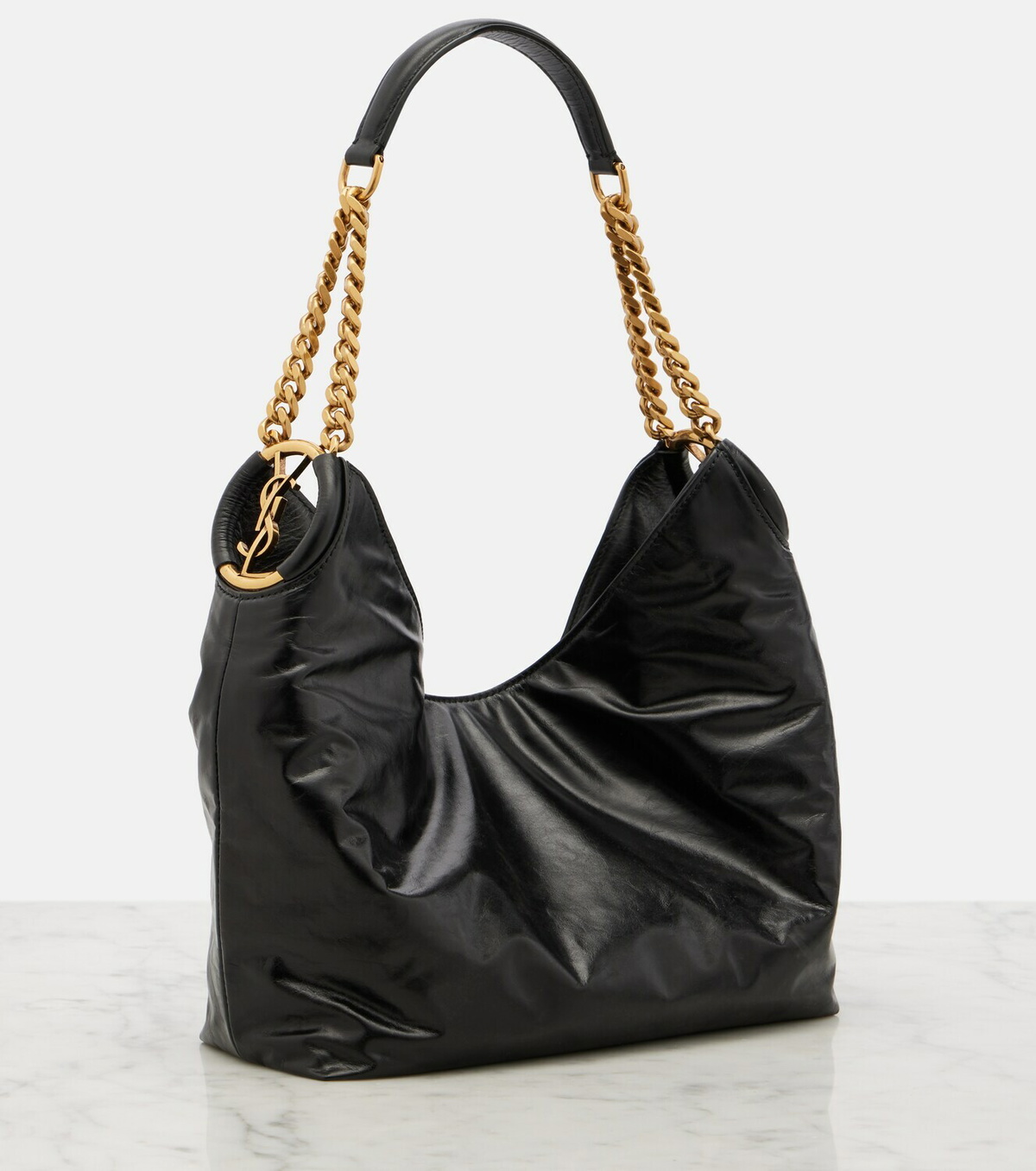 Saint Laurent Hortense Small leather shoulder bag