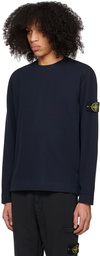 Stone Island Navy Vented Sweater