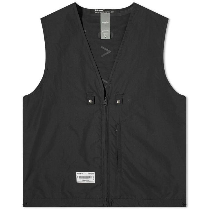 Photo: Poliquant Men's Reversible Air Adjustable Unit Vest in Black