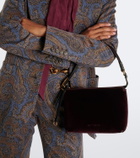 Etro Small velvet shoulder bag