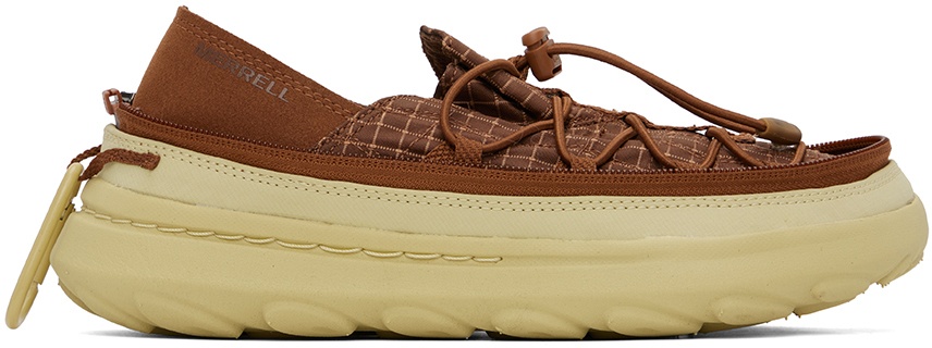Photo: Merrell 1TRL Tan Hut Moc 2 Packable RS Slippers