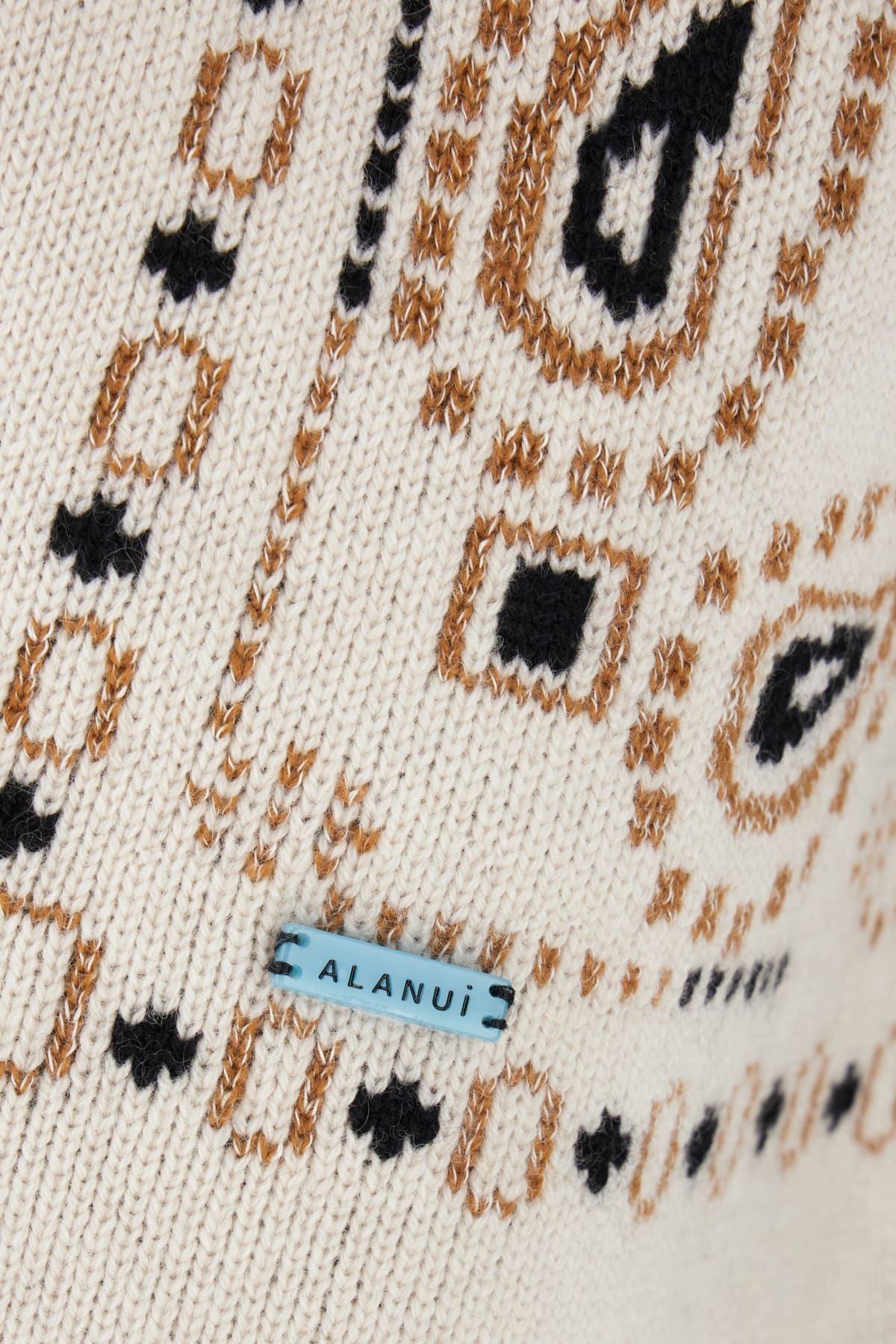 Alanui Embroidered Jacquard Bandana Cardigan