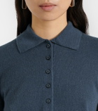 Vince Cashmere and silk polo sweater