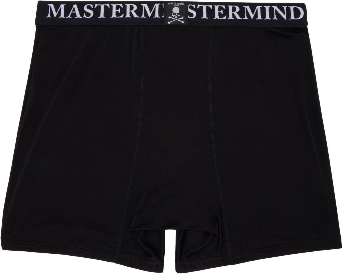 MASTERMIND WORLD Two-Pack Black MW Silk Boxers