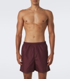 Gucci GG poplin swim trunks