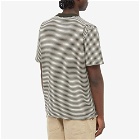 Armor-Lux Men's 59643 Callac Fine Stripe T-Shirt in Sherwood/Natural
