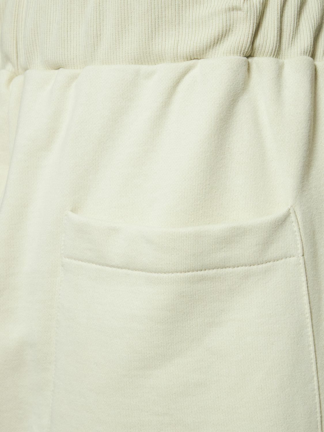 THE FRANKIE SHOP Pleated Cotton Sweatpants