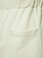 THE FRANKIE SHOP Pleated Cotton Sweatpants