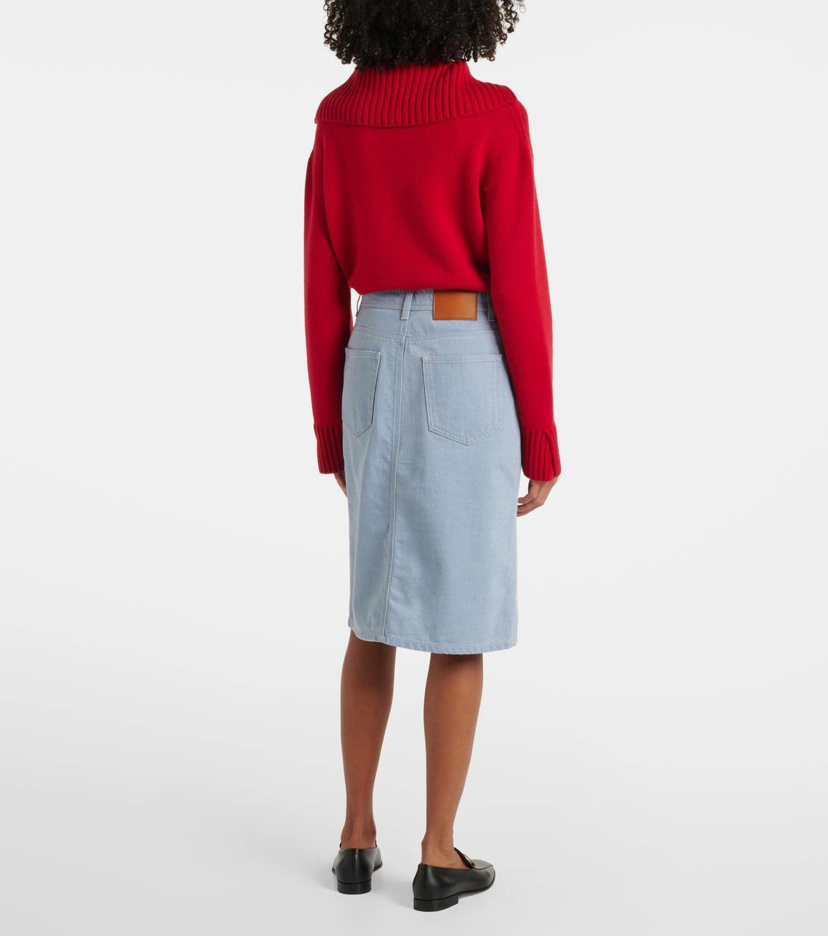 Tod's Cotton midi skirt