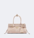 Prada Prada Bonnie Mini suede top-handle bag
