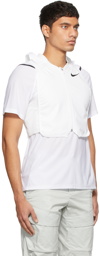 Nike White Precool Vest