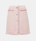 Giambattista Valli High-rise tweed miniskirt