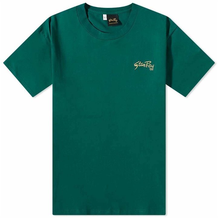 Photo: Stan Ray Men's OG Logo T-Shirt in Ivy Green