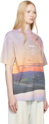 ADER error Multicolor Half Sleeve Knit Product. 60 T-shirt
