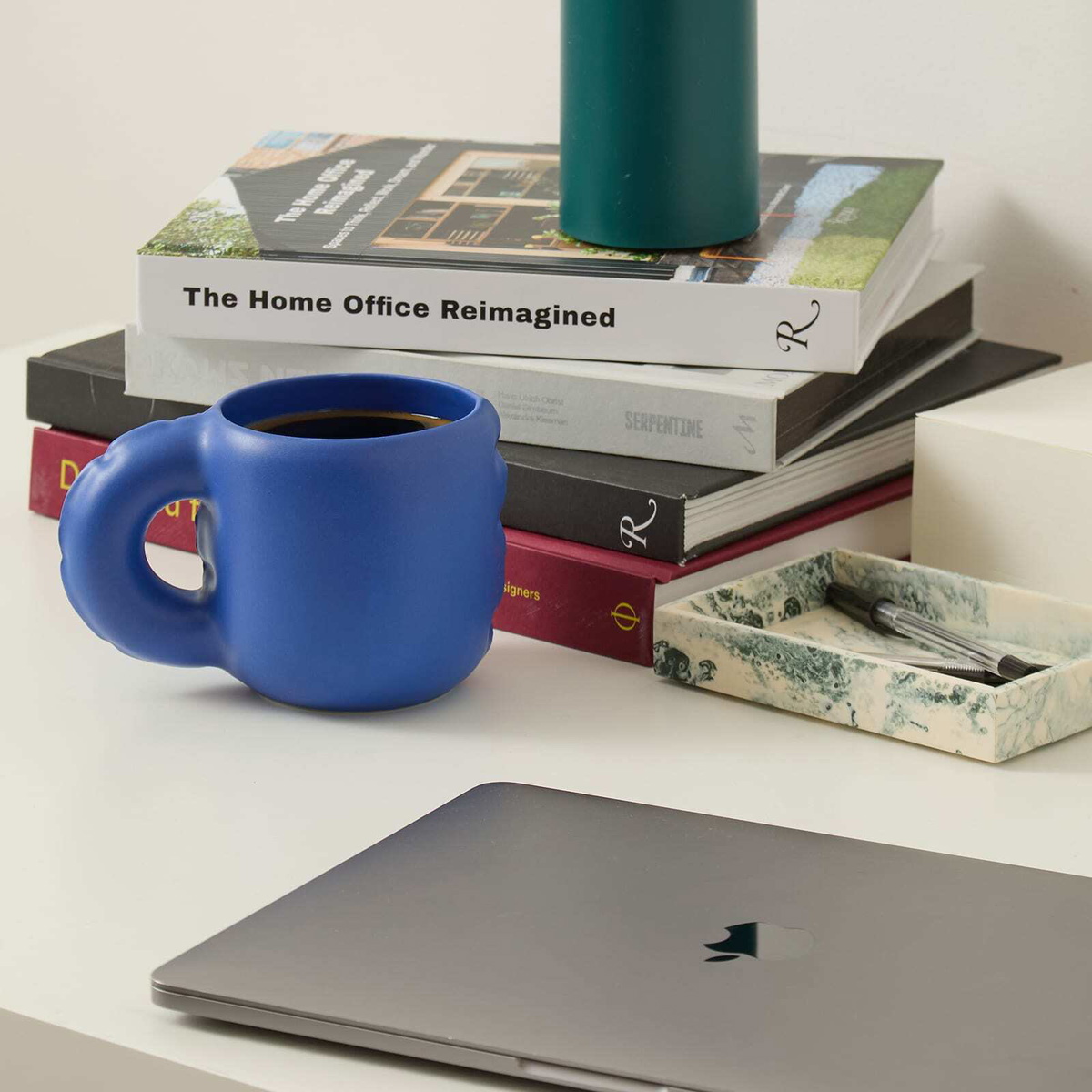 Home Studyo Gaston Mug in Indigo Blue 