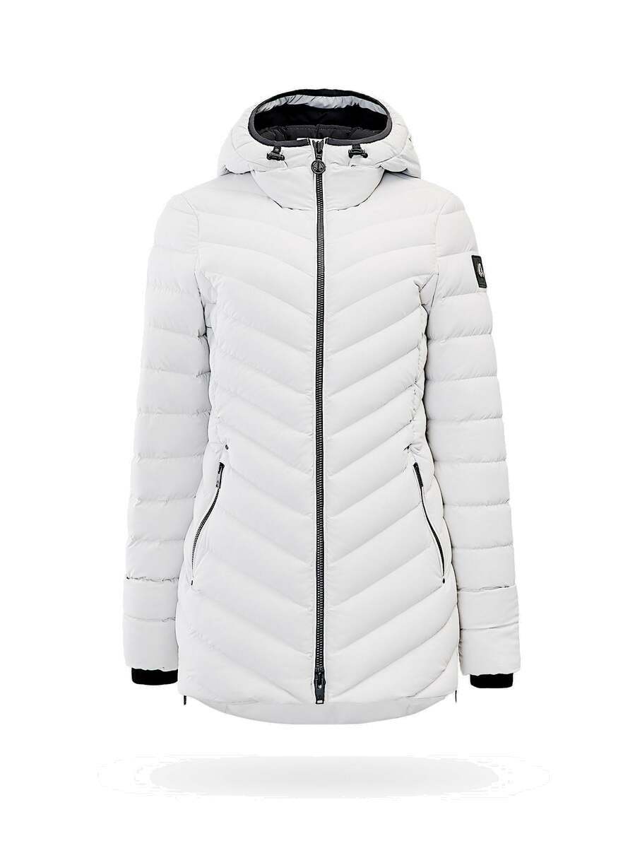 Moose Knuckles Rockcliff White Womens Moose Knuckles