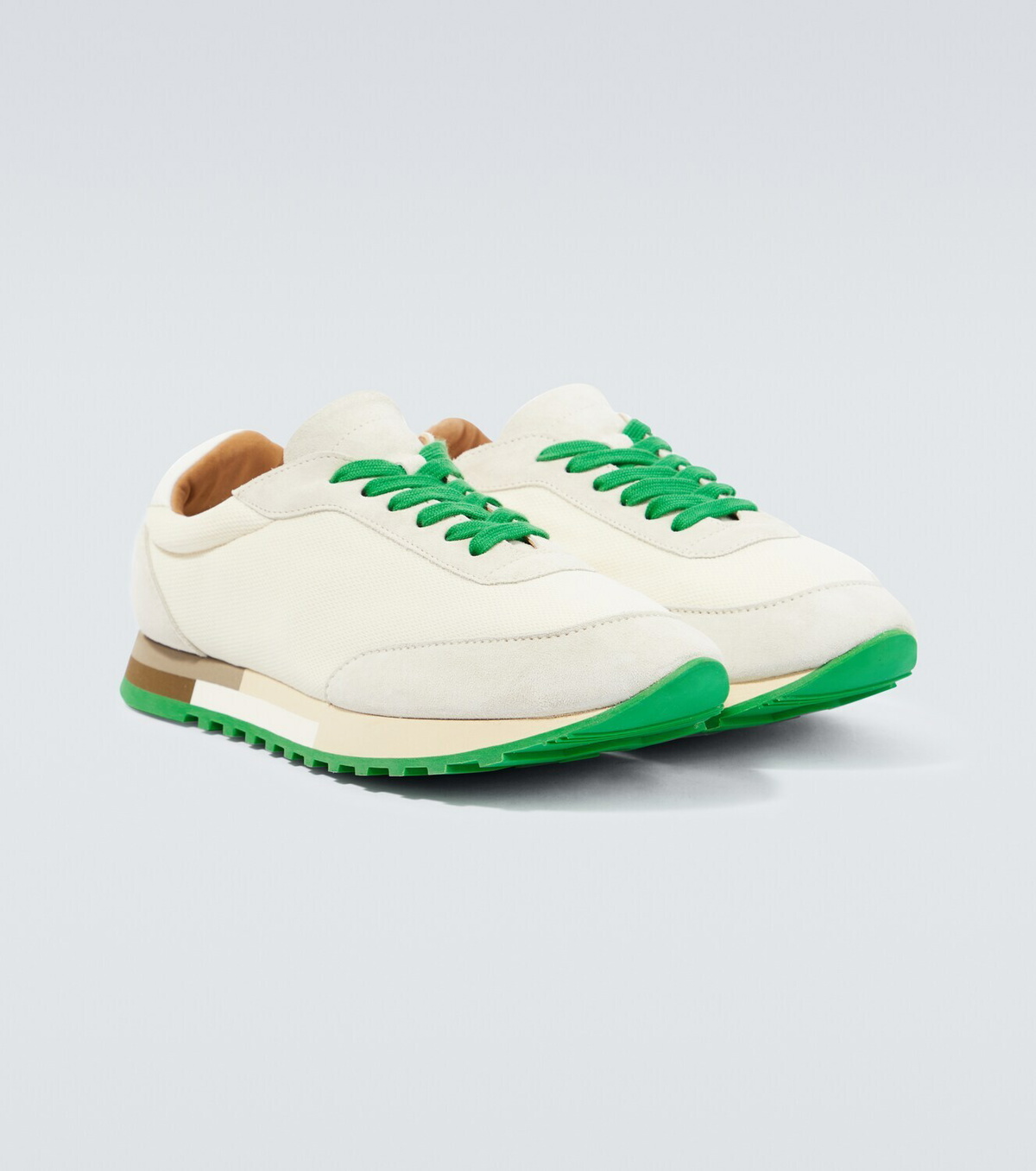 The Row Owen Runner mesh and suede sneakers The Row