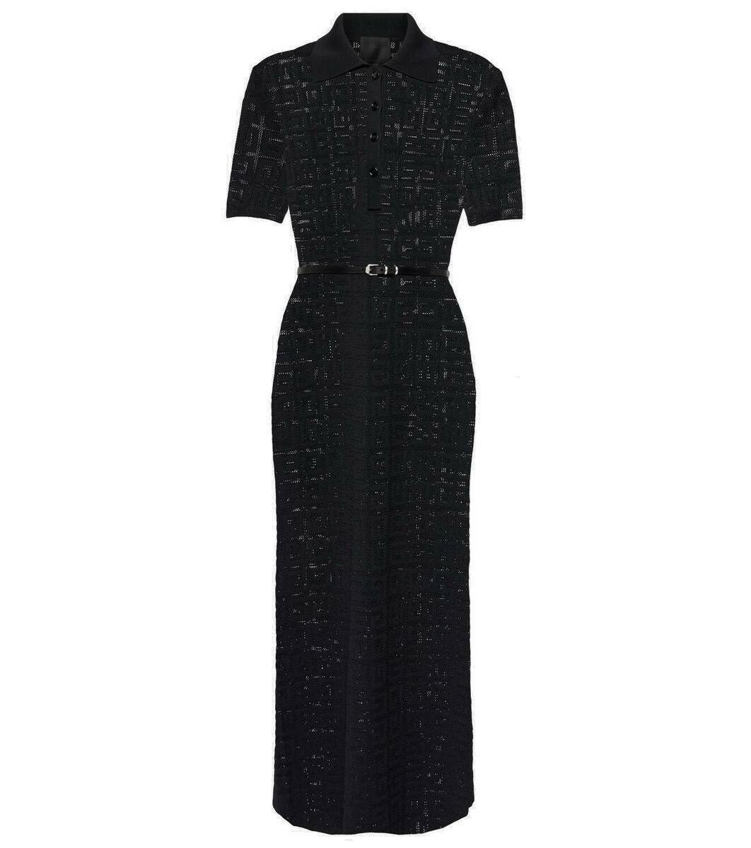 Givenchy Voyou 4G jacquard polo dress Givenchy