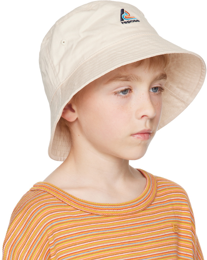 [Miu Miu] Miu Miu 22 Wool Check Logo Embroidered Bucket Hat 5HC196 2F6L Black x White S [Used] [Authenticated and Guaranteed Authentic] 199019