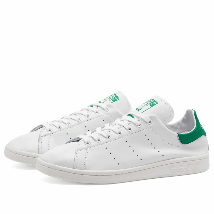 Photo: Adidas Stan Smith Decon in White/Green/Core White