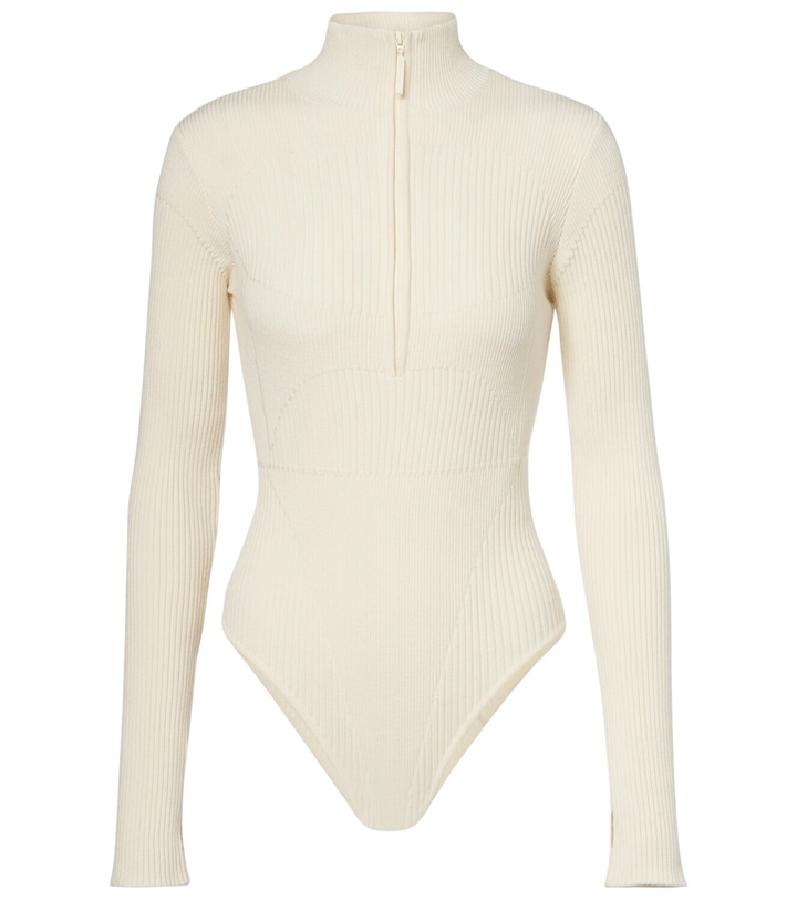 Photo: Cordova Butte ribbed-knit wool-blend bodysuit