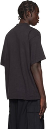 Balenciaga Black Loop Sports Icon Medium Fit T-shirt