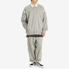 MASTERMIND WORLD Men's Cut-Off Sweat Pants in Top Grey