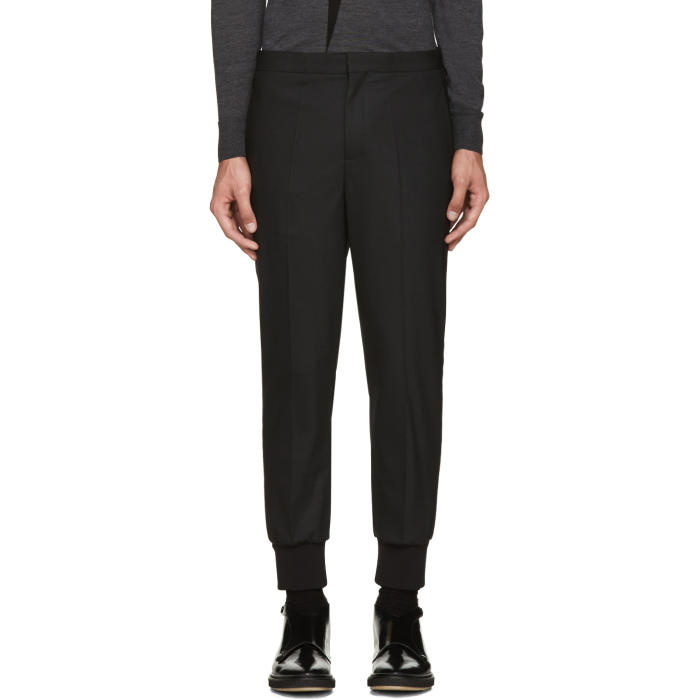 Photo: Neil Barrett Black Tuxedo Trousers