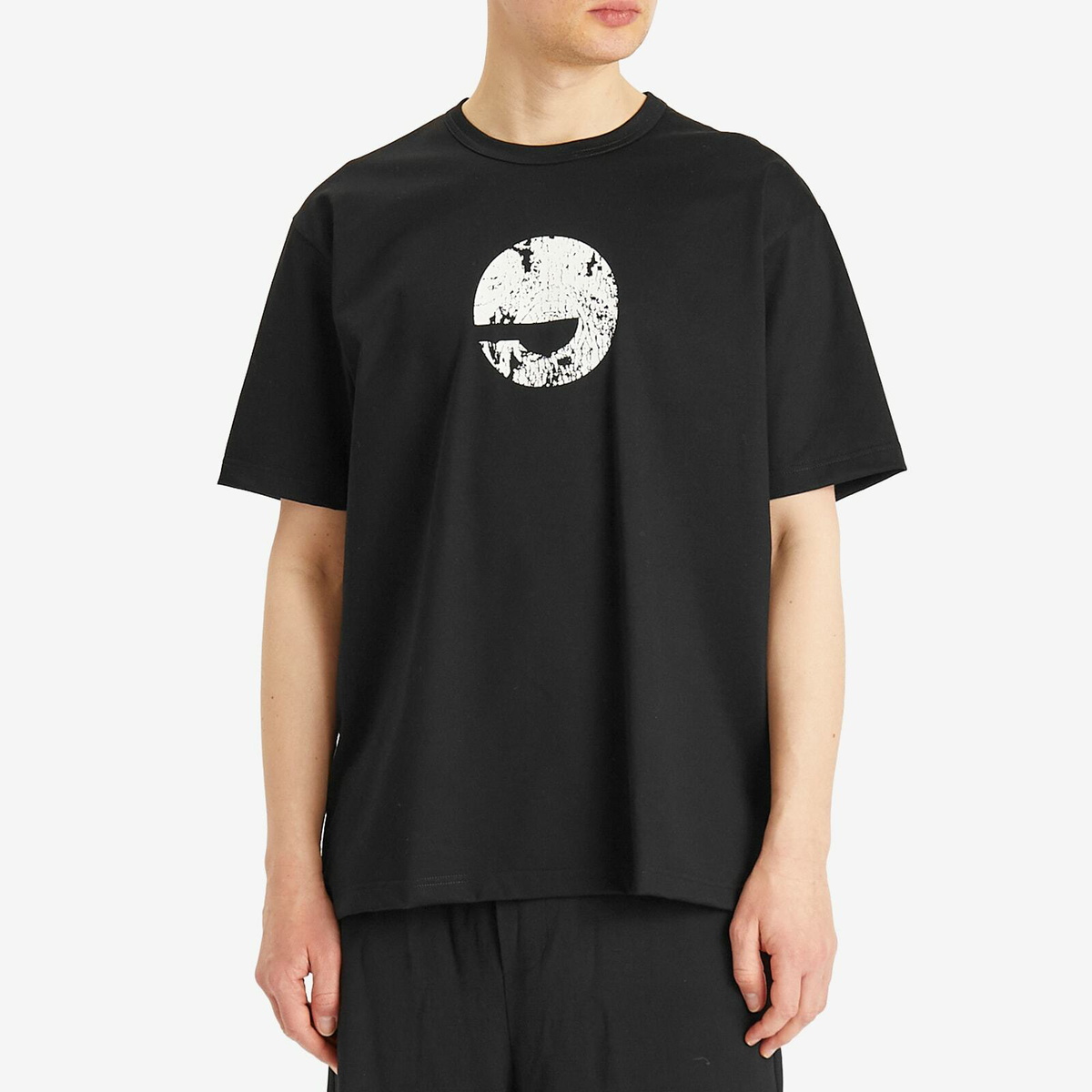 Tシャツ・カットソー JUNYA WATANABE Men T-shirt Black WOT010051 1 junya watanabe - SHORT SLEEVE T-SHIRT BLACK – LE LABO STORE
