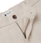 NN07 - Karl Slim-Fit Linen Trousers - Sand