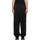 LE17SEPTEMBRE Gray Two-Tuck Wool Trousers