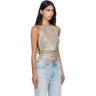 Diesel Taupe T-DYVYNY Top