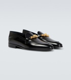 Versace - Medusa Chain leather loafers