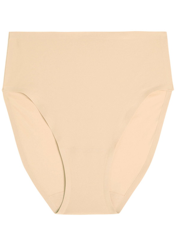 Photo: Chantelle Soft Stretch High-leg Briefs - Beige - One Size