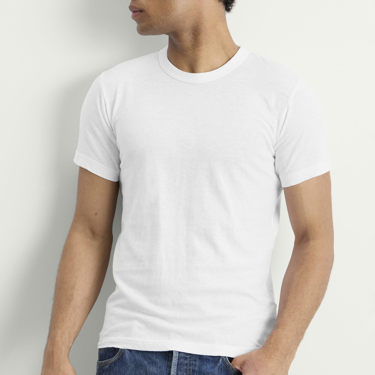Visvim Men's Sublig 3-Pack Short Sleeve T-Shirt in White Visvim