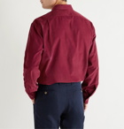 Charvet - Cotton-Corduroy Shirt - Burgundy