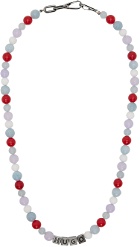 Hugo Multicolor Beaded Stone Necklace