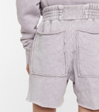 Les Tien - Cotton fleece shorts