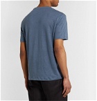 Ermenegildo Zegna - Mélange Linen T-Shirt - Blue