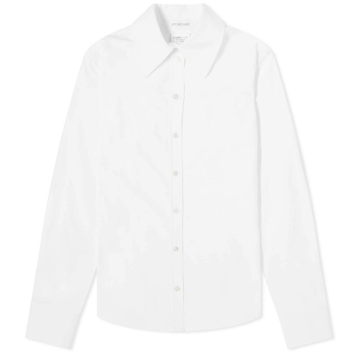 Photo: Sportmax Women's Scout Long Sleeve Shirt in White