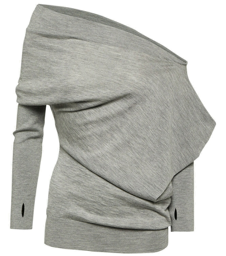 Photo: Tom Ford One-shoulder cashmere and silk sweater
