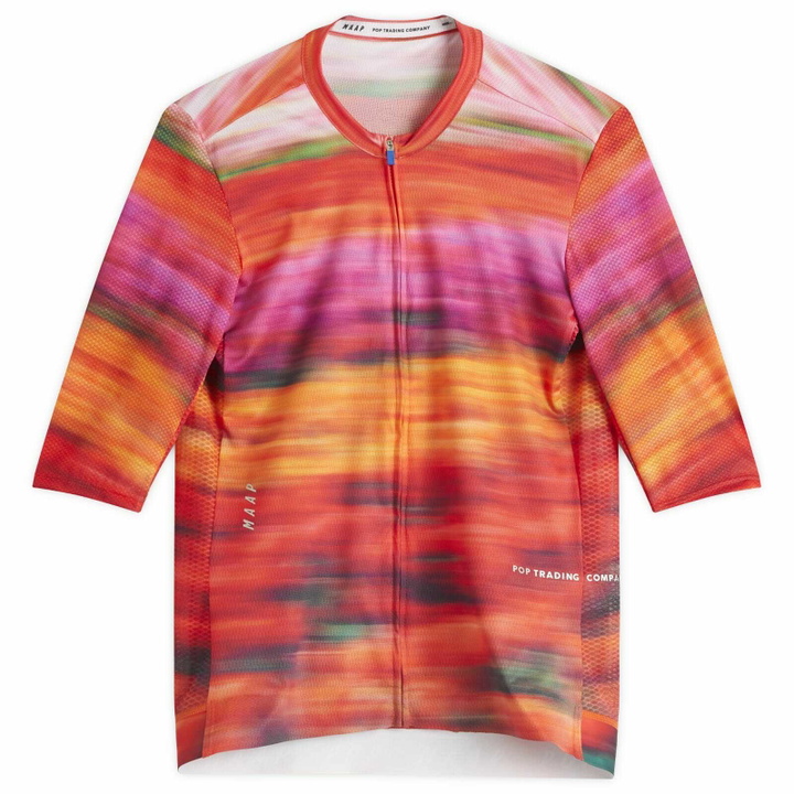 Photo: MAAP Men's x Pop Trading Company Pro Air Jersey 3.0 in Tulip