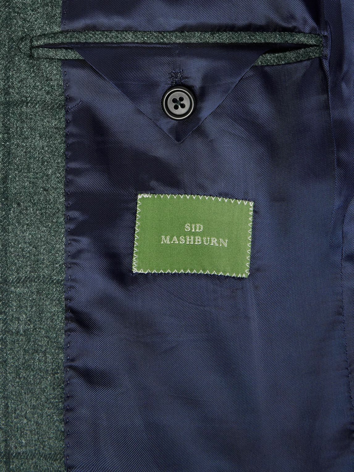 Sid Mashburn - Virgil Checked Wool, Cotton and Cashmere-Blend Blazer - Gray