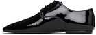 Dries Van Noten Black Square Toe Derbys