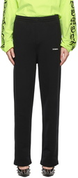 VETEMENTS Black Logo Lounge Pants