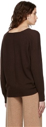 360Cashmere Brown Tegan Sweater
