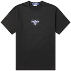 Junya Watanabe MAN Men's Bug Print T-Shirt in Black/Purple