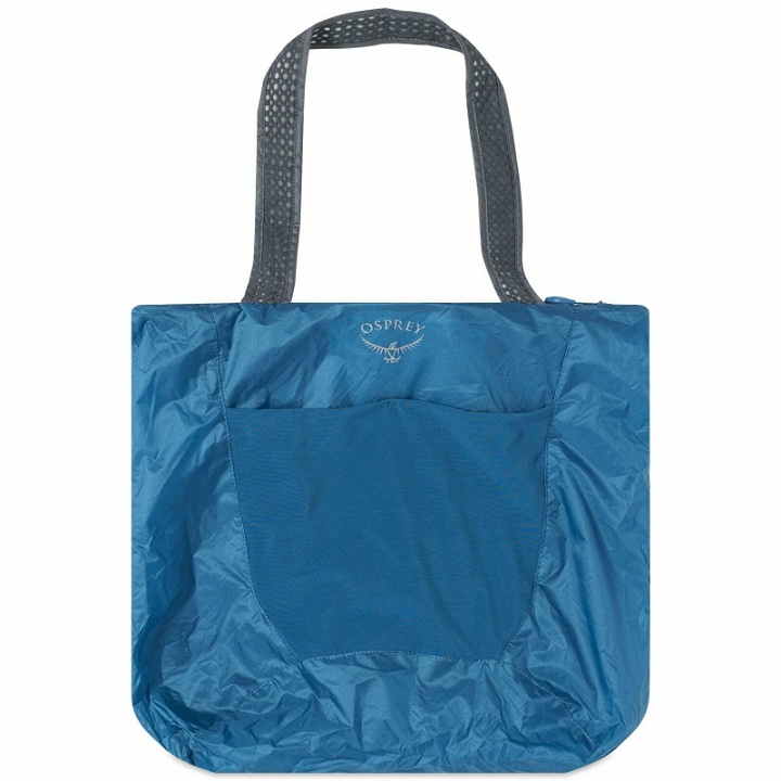 Photo: Osprey Ultralight Dry Stuff Tote in Waterfront Blue
