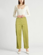Peserico Womens Pants Military in Green