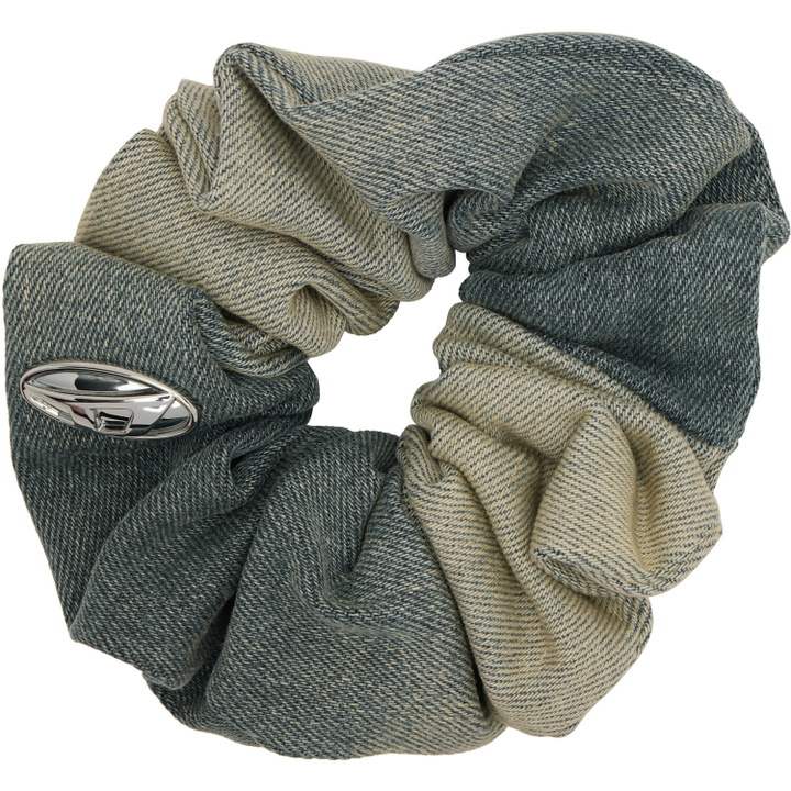 Photo: Diesel Blue Bangle Denim Scrunchie